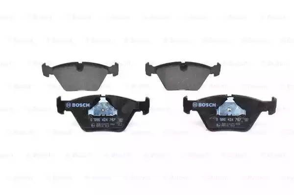 Колодки тормозные BMW 3 (E46) передние (4шт.) BOSCH 0 986 424 767 BOSCH