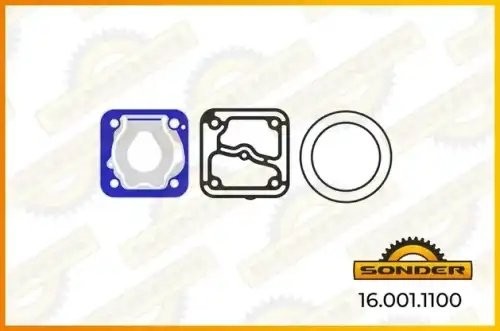 РМК ГБЦ компрессора (прокладки+клапан) 160011100 SONDER