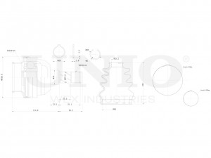 ШРУС внутренний CVJ-30051 UNIO