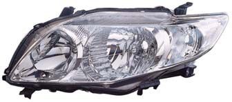 фара левая! электр Toyota Corolla 07> 212-11M7L-LD-EM DEPO