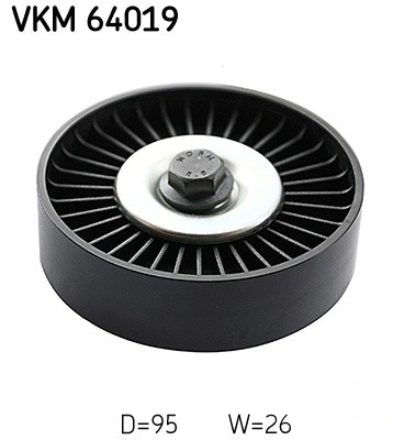 ролик обводной!\ Hyundai Solaris 1.4/1.6 10> VKM64019 SKF