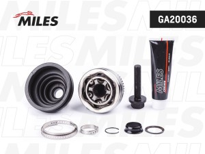 ШРУС наружный AUDI A4/A6/A8/VW PASSAT/SKODA SUPERB 1.9TDI-2.8 94-05 (GKN 301961) GA20036 MILES