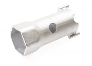 Ключ торц трубчатый  55 6гр с шипами КАМАЗ перед ступиц /ДЕЛО ТЕХНИКИ/ 546455 DELO TEHNICI