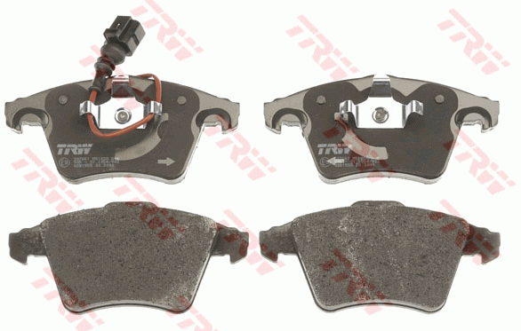 Колодки передние VW TRANSPORTER V GDB1555 GDB1555 TRW