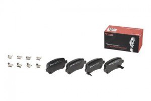 P11021 1095 02 [68029887AA] !колодки дисковые задн.\ Chrysler Gr. Voyager 3.3/3. P11021 BREMBO