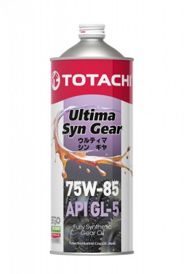 Масло трансмиссионное синтетическое Ultima Syn Gear 75W-85 GL-5 1л G3201 G3201 TOTACHI