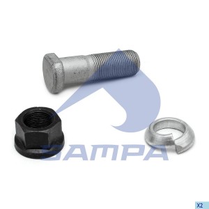 Шпилька колеса MERCEDES Atego (M20х1.5х70) в сборе SAMPA 010.946 SAMPA