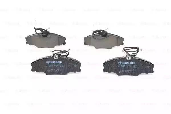 0 986 424 227 603 04=571897X !колодки дисковые п.\Peugeot 406 1.6/1.8 &16V/1.9TD 0 986 424 227 BOSCH