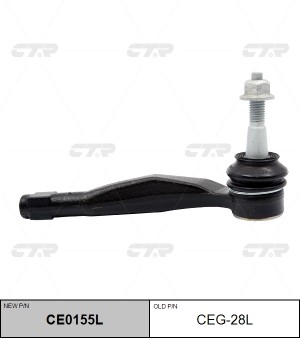 Наконечник рулевой тяги CHEVROLET Malibu (15-18) левый CTR CE0155L CTR