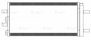Радиатор кондиц. для ам BMW X1 (F48) (15-) M,A (LRAC 2613) LRAC 2613 LUZAR