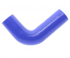 Патрубок ЗИЛ-5301 радиатора нижний Н/О (L=130х120мм,d=38) силикон MEGAPOWER 13016211 MEGA POWER