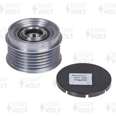 Шкив с обгонной муфтой генер. для а/м Iveco Daily (06-) 3.0HDi (SGP 1686) SGP 1686 START VOLT