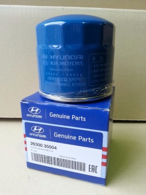 Фильтр масляный Hyundai/KIA ALL 2630035503/ 26300-35504 26300-35504 HYUNDAI KIA