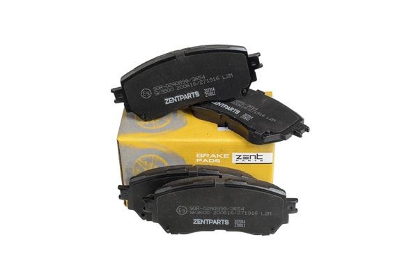 колодки дисковые передние! Mazda 6 2.0/2.2D 12> Z07314 ZENTPARTS
