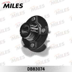 Ступица колеса задняя с подшипником без ABS NISSAN ALMERA N16/PRIMERA P11 96-03  DB83074 MILES