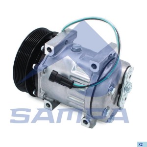 Компрессор DAF XF105 кондиционера SAMPA 052.229 SAMPA
