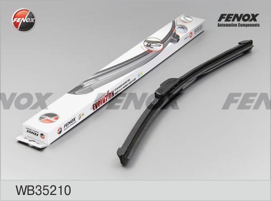 Щетка стеклооч 350 мм бескаркасная (крючок) /FENOX/ WB35210 FENOX