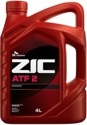 ZIC ATF 2 (4L) жидкость гидравлич. синт! для АКПП\ GM DEXRON II, CATERPILLAR TO- 162623 ZIC