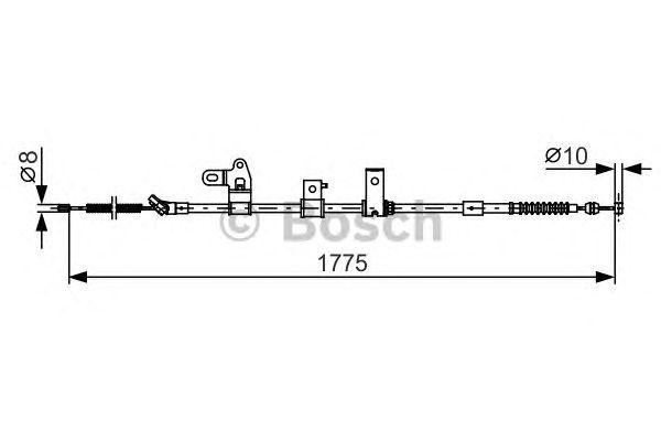 TOYOTA PRIUS (2003-2009) 1987482347 BOSCH