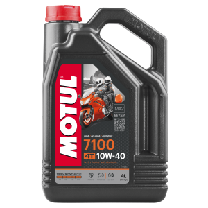 Масло моторное для 4-х тактных двигателей MOTUL 7100 ESTER 4T 10W40 синт.4л 104092 MOTUL