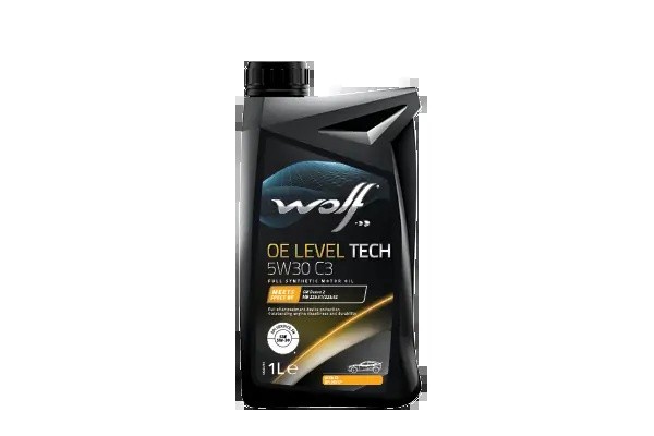 WOLF OE LEVEL TECH 5W30 C3 1L BMW LONGLIFE-04 GM dexos 2 MB 229.51 MB 229.52 VW  1043900 WOLF