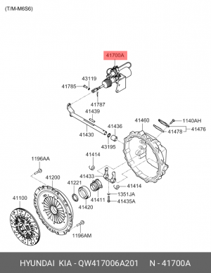 ПГУ HYUNDAI HD120 дв.D6DA19/22 (KH10) OE QW417006A201 HYUNDAI KIA