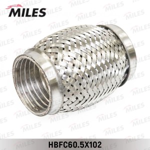 Труба гофрированная (гофра) внутренним металлорукавом 60.5X102 HBFC60.5X102 HBFC60.5X102 MILES