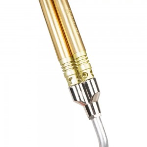 Горелка газовая на цанговый баллон, ручн.поджиг, 3 сопла D12 *102мм, металл (ADG ADGT010 AIRLINE