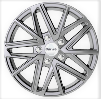 Carwel Галилео 16.0 / 6.0J PCD 5x114.30 ET 48.00 ЦО 67.10 Литой / Серебристый 109513 CARWEL