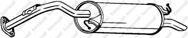Глушитель TOYOTA Prius (03-) задняя часть BOSAL 279-423 BOSAL