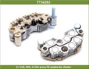 Мост диодный HYUNDAI Accent (99-),Elantra (00-) генератора TESLA TECHNICS TT34252 TESLA TECHNICS
