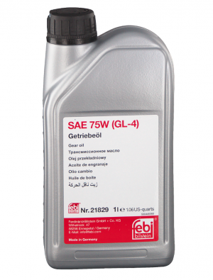 Масло трансмиссионное VW AUDI для МКПП GL-4 75W 1л FEBI 21829 FEBI BILSTEIN