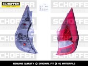 Фонарь задний правый Hyundai Solaris 5D 10-17 SCHOFFER SHF15087 SCHOFFER