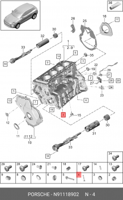 VAG N 911 189 02 VAG