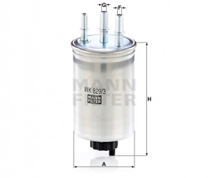 фильтр топливный!Ford Focus/Transit/Mondeo 1.8-2.2 TDCi 01> WK8293 MANN FILTER