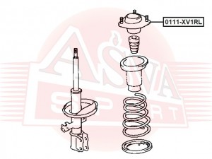 ОПОРА АМОРТИЗАТОРА 0111XV1RL 0111-XV1RL ASVA