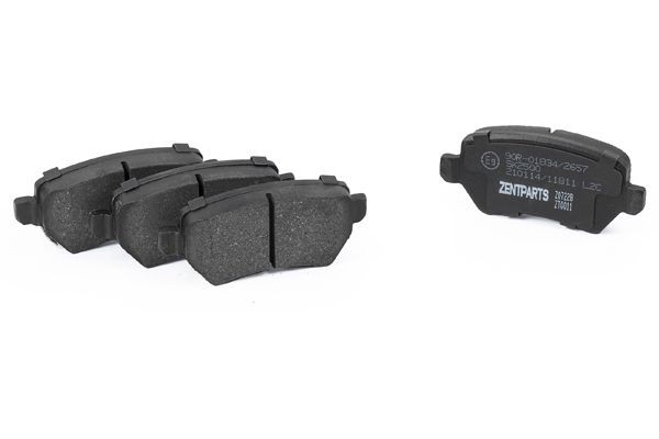колодки дисковые задние Z07228 ZENTPARTS