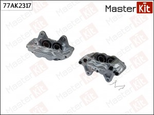 Суппорт тормозной перед. лев. Toyota LAND CRUISER PRADO (_J12_) 2002 - 2010 MAST 77AK2317 MASTER KIT