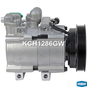 Компрессор HYUNDAI Sonata (98-),Santa Fe (00-) (2.0 i/2.4 i) кондиционера KRAUF KCH1286GW KRAUF