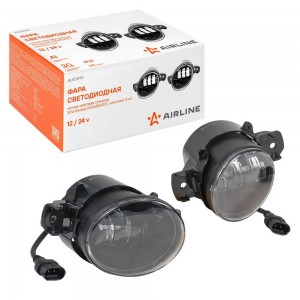 Фара светодиод, четкая свет.граница, 30W Бел, 120х85х120, кмпл. 2 шт. (ALED090) ALED090 AIRLINE