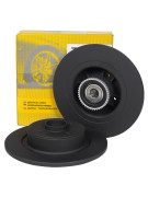 диск тормозной задний! с подшип. и кольцом ABS Renault Megane Scenic 99-01 Z06211 ZENTPARTS