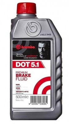 Жидкость тормозная DOT 5.1 0,5л L05005 L 05 005 BREMBO