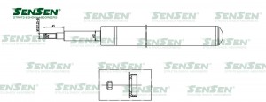 АМОРТИЗАТОР DAEWOO NEXIA/ESPERO/CHEVROLET LANOS ПЕР.МАСЛ. КОД 21130033 21130033 SENSEN
