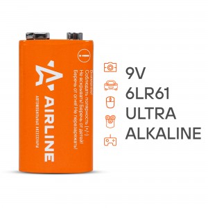БАТАРЕЙКА КРОНА 9V-01 AIRLINE