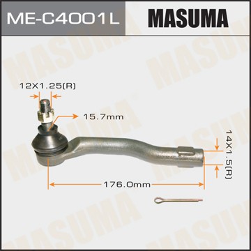 наконечник рулевой левый!\ Mazda 2/Demio all 07> MEC4001L MASUMA