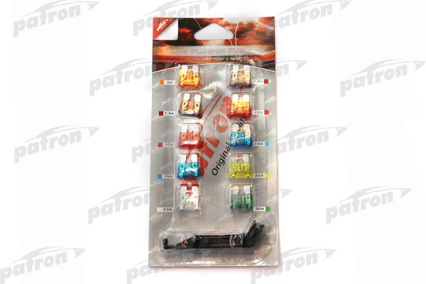 Комплект предохранителей ATC PLUG-IN FUSES (5Ax1 7.5Ax2 10Ax2 15Ax2 20Ax1 25Ax1  PFS002 PATRON