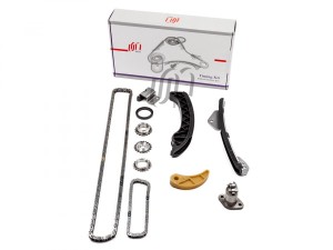 Комплект ГРМ Toyota 1ZR-FE/2ZR-FE (2-цепи+ 2 натяжителя+2 башмака+ успокоитель+  43CDC152 UNITED MOTORS PRO