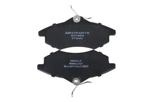 колодки тор. диск. перед. с антиск. пл.! (P61074) Citroen C2/C3 1.1/1.4 02> Z07858 ZENTPARTS