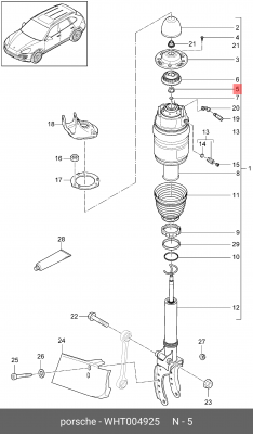 Гайка WHT004925 WHT 004 925 VAG