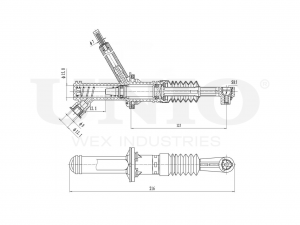 Цилиндр сцепления главный BRC-10017 UNIO